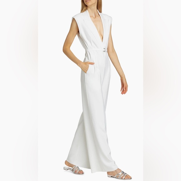 Norma Kamali Pants - Norma Kamali Sleeveless Trouser Jumpsuit